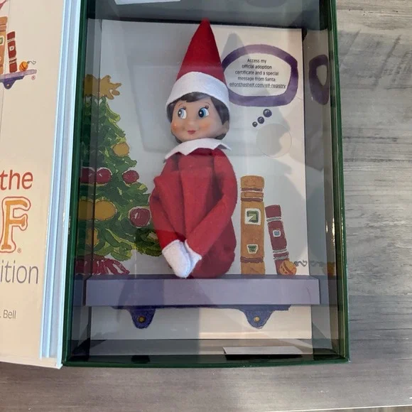 The Elf on the Shelf:  Light Tone Girl  Includes Doll & Book Christmas Tradition - Picture 15 of 16